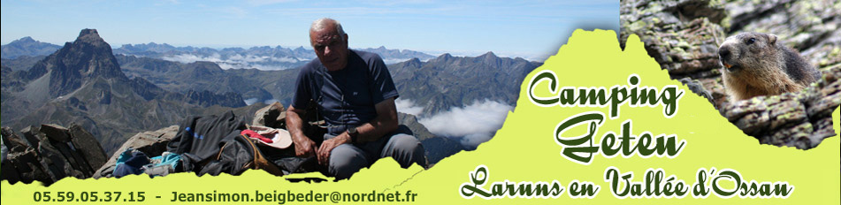 bienvenue au camping Geteu laruns ossau