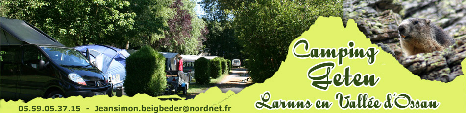 Bienvenue au camping Geteu laruns ossau